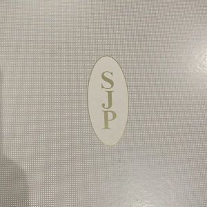 SJP SILVER SCINTILLATE BOOTS